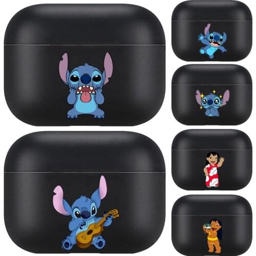 Lilo & Stitch For Airpods pro 3 case Protective Bluetooth Wireless Earphone Cover for Air Pods airpod case air pod Cases bla