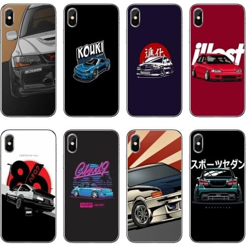 For LG G5 G6 G7 Q6 Q7 Q8 Q9 V30 X Power 2 3 Nokia 6 7 8 9 For OnePlus 3T 5T 6T cover case car eat sleep JDM