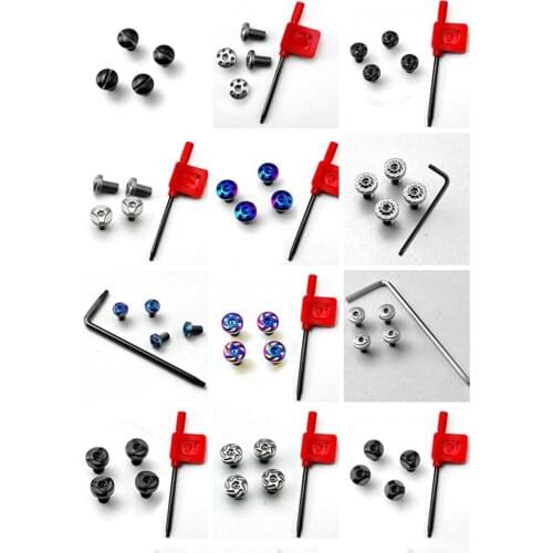CNC Durable stainless steel screw set Grips Screws Bushings kit for all 1911 models with Standard thickness