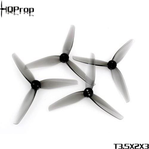 HQPROP T3.5X2X3 3520 3-Blade PC Propeller 1.5mm for RC FPV Racing Freestyle 3.5inch Cinewhoop Ducted Drones Protek35 DIY Parts