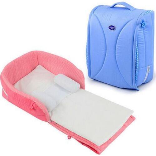 Multifunction Portable Baby Crib 70*31*15 Infant Bed Tent,100%Cotton Sleepping Basket, Folding Removable portable Baby Crib