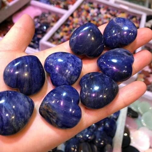 Natural Multi-color love crystal red blue black jewelry decoration guardian angel healing gem family home decoration study room