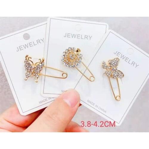 New Fashion Geometric Crown Alloy Series Pin Temperament Clothing Accessories Corsage Collar Waist Buckle Pin Ladies Gift Brooch