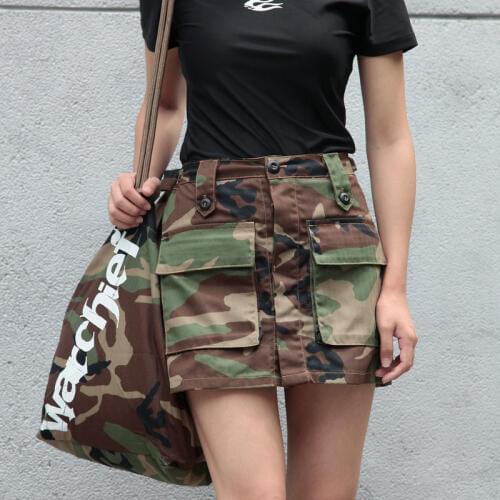 New Female Camouflage A-skirts Tactical Combat Military Stripe Shorts Summer Women Outdoor Camping Hiking Trekking Short Dress