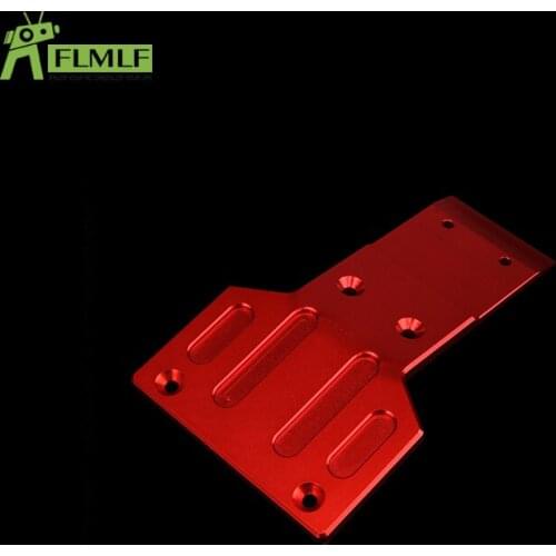 7mm Alloy CNC HD Front Frame Brace Skid Plate Guard Board Set Fit for 1/5 HPI ROFUN BAHA ROVAN KM BAJA 5B 5T 5SC Toys Parts
