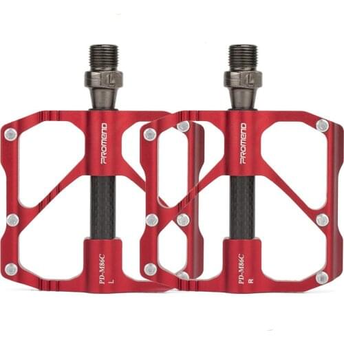Mountain Bike Aluminum Alloy Bearing Bicycle Perin Foot Carbon Fiber Road Pedal Bicycle Accessories Road Bike Pedals