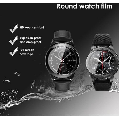 Anti-Explosion Anti-Scratch Screen Protector Film Guard Cover For Galaxy Watch 4/Watch 4 Classic Watch Protective Tempered Film