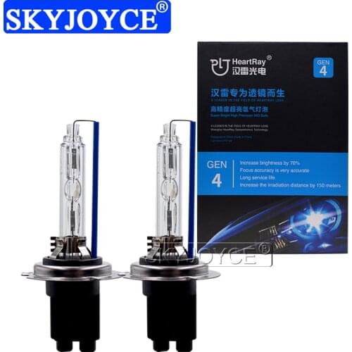 SKYJOYCE 35W Original 4th Generation HeartRay HID Xenon Light Lamp 5500K H1 H7 4300K H11 9005 9006 D2H 6500K Car Headlight Bulbs
