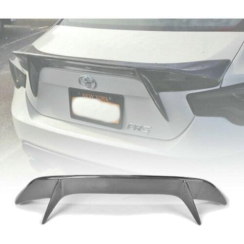 Real Carbon Fiber Rear Trunk Boot Spoiler Wing HighKick Racing For Subaru BRZ Honda FRS Scion GT86 2012-2019 2013 2018 AB style