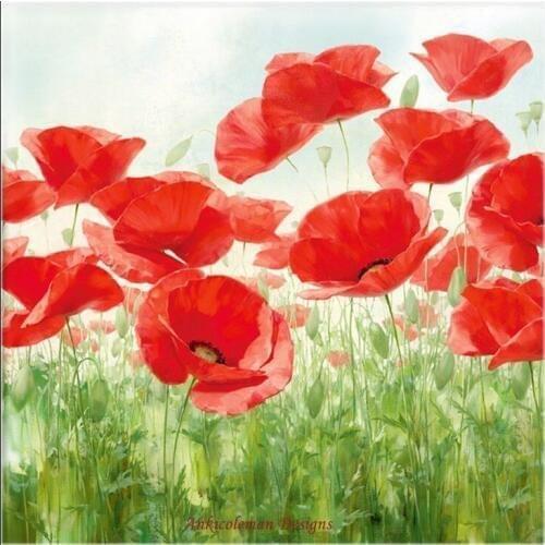 Needlework for embroidery DIY French DMC High Quality - Counted Cross Stitch Kits 14 ct Oil painting - Holland Garden