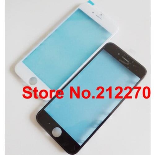 YUYOND Free DHL EMS High Quality New Front Outer Screen Glass Lens + Frame Replacement For iPhone 6S 4.7" White/Black Wholesale