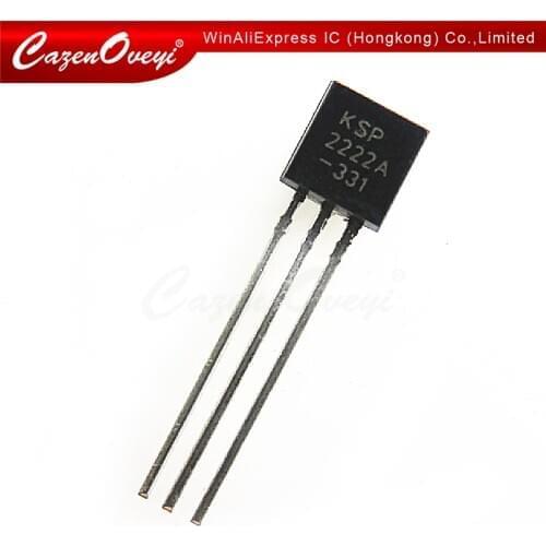 25pcs/lot KSP2222A KSP2222 2222A transistor TO-92 NPN transistor new original In Stock