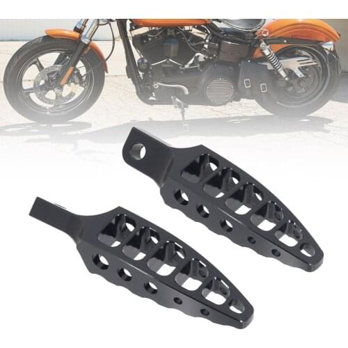 40%HOT2Pcs Motorcycle Foot Rests 45-Degree Oblique Banana-shaped Foot Pegs Pedals for 65SX 2009-2020