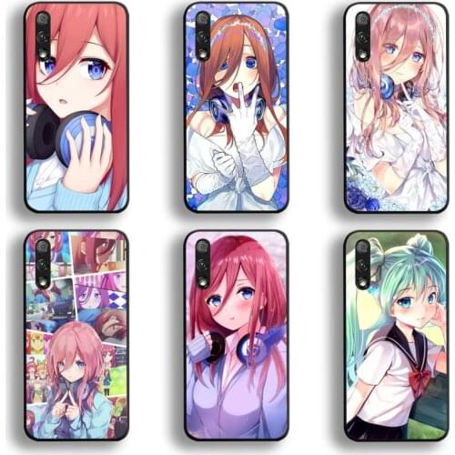 Nakano Miku Gotoubun No Hanayome Phone Case For Huawei Honor 30 20 10 9 8 8x 8c v30 Lite view 7A pro