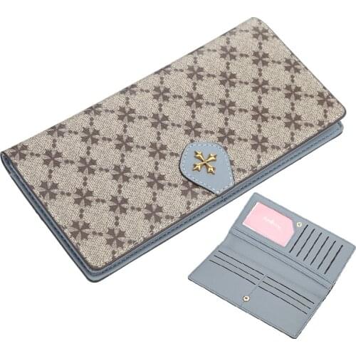 DIKEDAKU Women's Slim Wallets