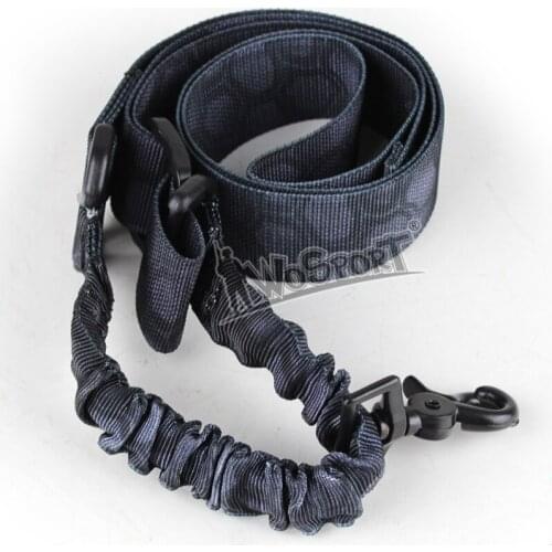 Hot Tactical Gun Rope 1 Pieces Military Nylon Sling System Can Adjust An Outdoor Point Of Weapons And An Elastic Adjustable Dot