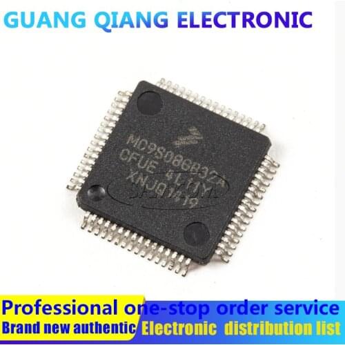 1PCS MC9S08GB32ACFUE IC MCU 8BIT 32KB FLASH 64LQFP
