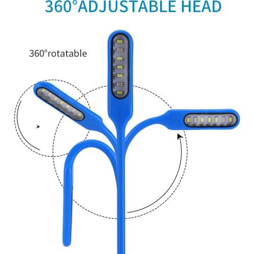 Mini High-brightness LED fish tank aquarium light 3w USB special-shaped tank clamp lamp with magnet fixed rubber shell