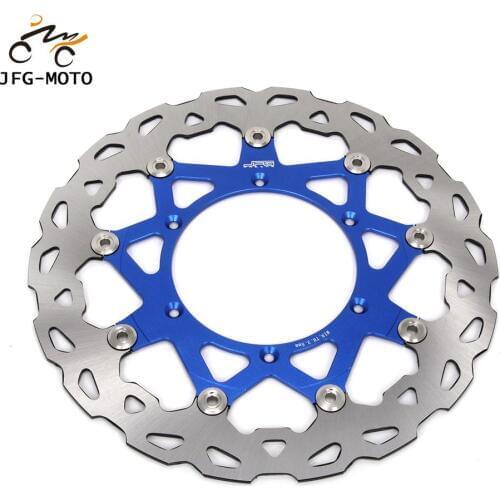 Motorcycle CNC 320MM Front Floating Brake Disc Rotor For YAMAHA WR250 YZ250 WR250F YZ250F WR426F YZ426F WR450F YZ450F Dirt Bike