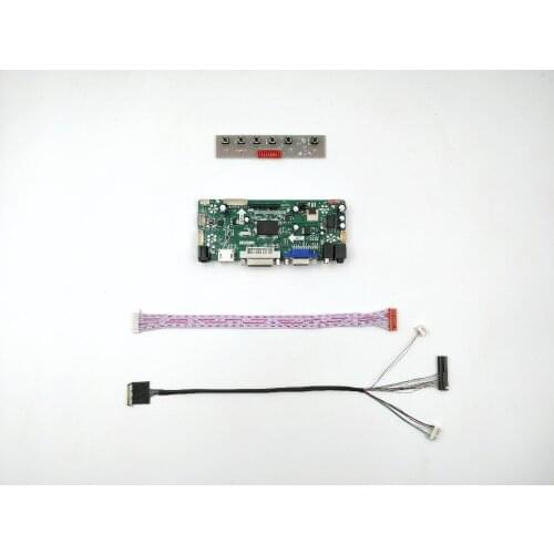 NT68676 LCD controller board support DVI VGA AUDIO for 8.9 inch LCD panel 1024X600 A089SW01 V0/V1 B089AW01 V0/V1