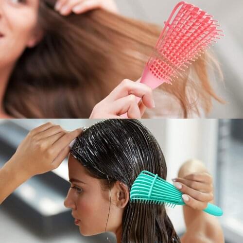 Detangling Hair Brush Scalp Massage Hair Comb Detangling Brush for Curly Hair Brush Detangler Hairbrush Women Men Salon
