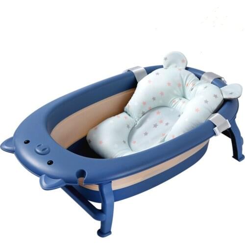 Folding Portable Bathtub Baby Kids Toddler Hot Portable Bathtub Swiming Newborn Banheira Dobravel Baby Bath Tub Foldable BW50YP