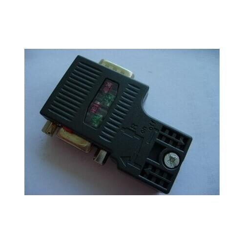 BUS CONNECTOR 6ES7 972-0BB52-0XA0 DP 90 DEGREE ,WITH PG socket 6ES79720BB520XA0 replace 6ES7972-0BB50-0XA0 2yearwarranty