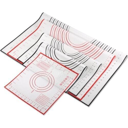 Extra Thick Kneading Dough Mat Silicone Baking Mat Pizza Dough Maker Pastry Cooking Tool Bakeware Kneading Pad Accessories