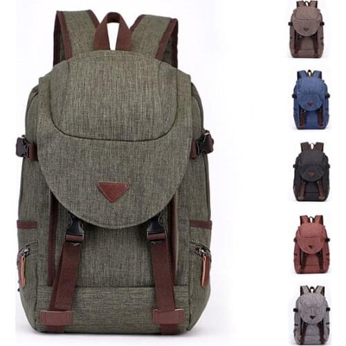 Backpack Waterproof Laptop Bag Male and Female Student Schoolbag Korean Version of The Trend