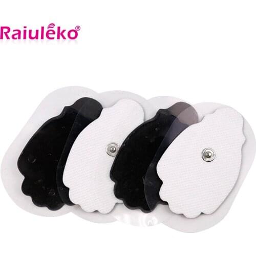 10Pcs Massage Relaxation Massage Pad Patch Tens Massager Electric Muscle Stimulator Electrodes Adhesive Electrodes Acupuncture