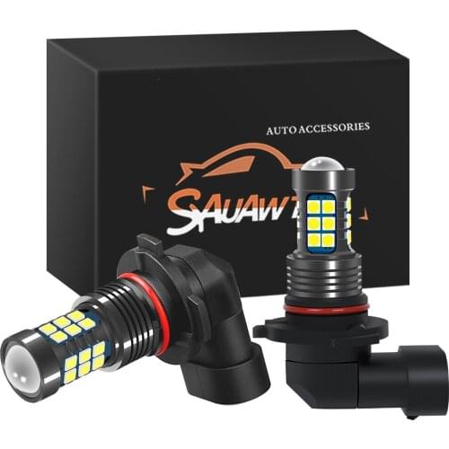 2X H11 9006 HB4 H3 H16 JP LED Fog Light Bulb For Toyota Alphard Tundra Sequoia RAV4 PREVIA Highlander LANDCRUISER 4Runner Camry