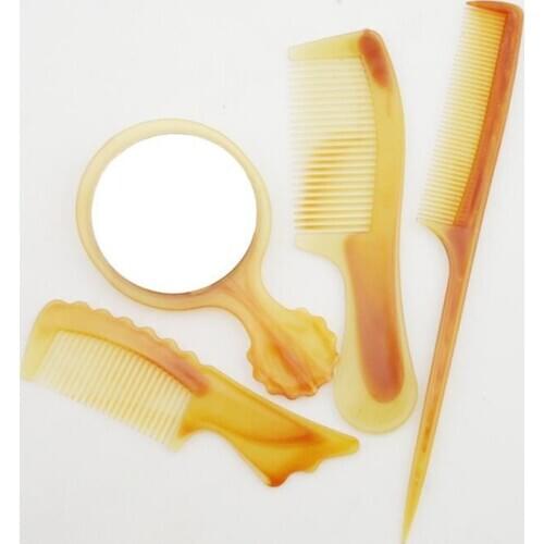 40 sets/lot Top quality Professional plastic Combs. hair comb hair combs family use hair combs and mirror