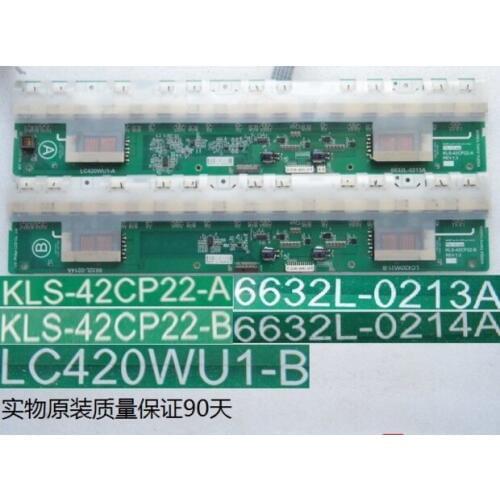 6632L-0213A 6632L-0214A KLS-42CP22-A / B connect with high voltage board forLC420WU1-A/B T-CON connect board