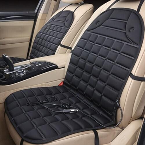 Car Seat Heated Cover 36-45W 12V Front Seat Heater Auto Winter Warmer Cushion Portable Automobile Accessories Hot Car-styling