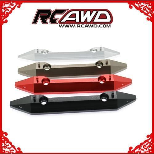 Alloy Bumper For RC Hobby Model Car 1/10 Axial SCX10 Crawler parts Jeep Wrangler Bumper Rubicon Hopup Parts SCX0040