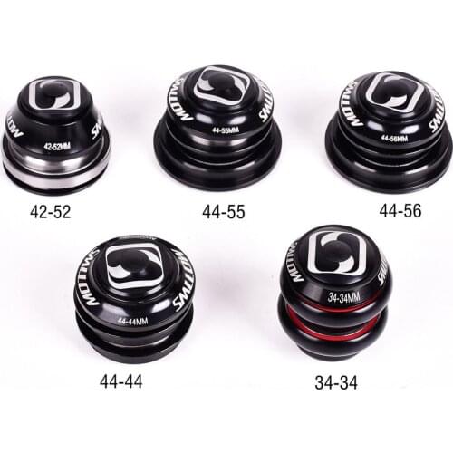 Mountain Road Bike Front Fork Bearing Set MTB 41.8mm 34mm44-55/56mm Tapered Headset Sealed Bearings Bowl Sets Bicycle Part