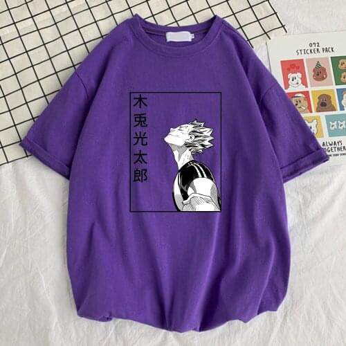 Bokuto Koutarou Printing Mens Tshirt Style Comfortable T Shirts Fashion Casual Tshirts Simplicity Crewneck Mens Short Sleeve