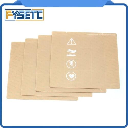 5X Prusa i3 MK3 MK52 Sheet Heat Bed Platform Buildplate Transparent Sticker Sheet For Prusa i3 Mk3 Mk2.5 Heat Bed With 300LSE 3M