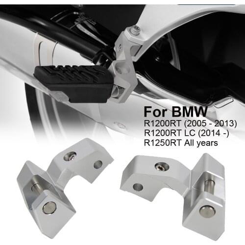 NEW Motorcycle For BMW R 1250 RT All years R1250RT Passenger Footrest Foot Peg Lowering Kits R 1200 RT LC