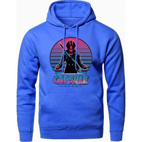 Solid color high quality hoodies 2020 New men spring Autumn dargon ball print Sweatshirts pullover man handsome casual tracksuit