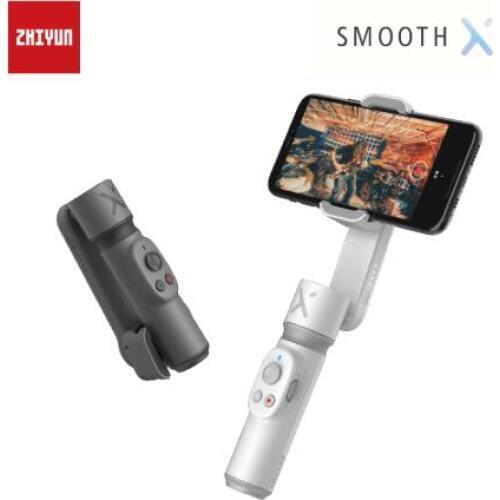 Zhiyun Smooth X Selfie Stick Phone Gimbals Handheld Stabilizer Palo Stick for iPhone Huawei Xiaomi Samsung Smartphones