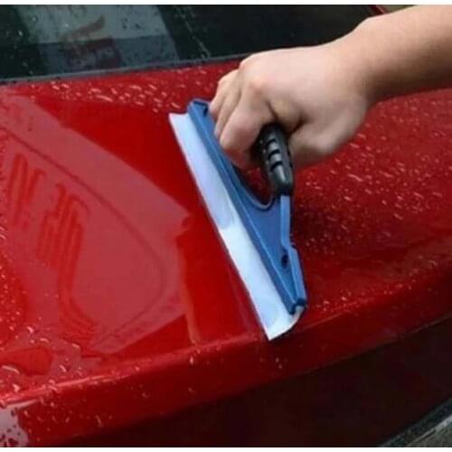 1PC Car Wiper Board Silicone Cars Window Wash Clean Cleaner Wiper Squeegee Drying Blade Shower Kits Plastic