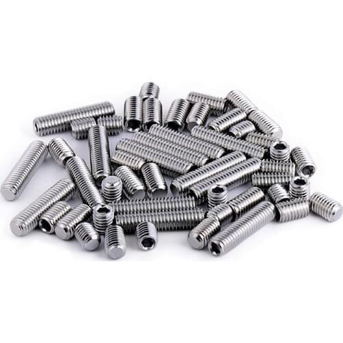 10-50pcs/bag M3 M4 M5 M6 304 Stainless Steel Jimmy Screw Top Wire Machine Screw Headless Screw