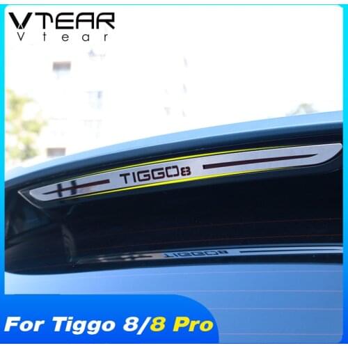 Vtear Car Styling Exterior Accessories Trim Rear Brake Light Cover Beautiful Decoration For Chery Tiggo 8/Tiggo 8 Pro 2021 parts