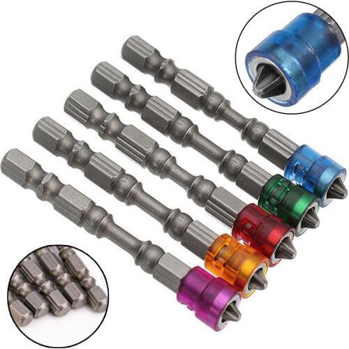 Hige quality single head Magnetic Screwdriver Bit Anti-Slip Hex Electric Screw Driver Set For Power Tools