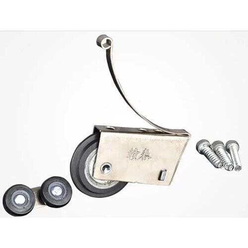 1pcs Wardrobe Sliding Door single Roller Wheels Pulley bottom/top runner Sliding Door Silence Fittings