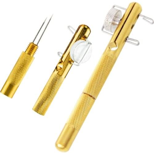1pc Fishing Hook Tier Double-Headed Needle Knots Tie Loop Tyer Tools Kit Fishing Line Knotter Tying Fishhook Needle Fishing Tool