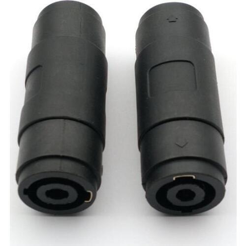 10PCS 4 Pole Female to Socket Audio Adapter Joiner Connector Speaker