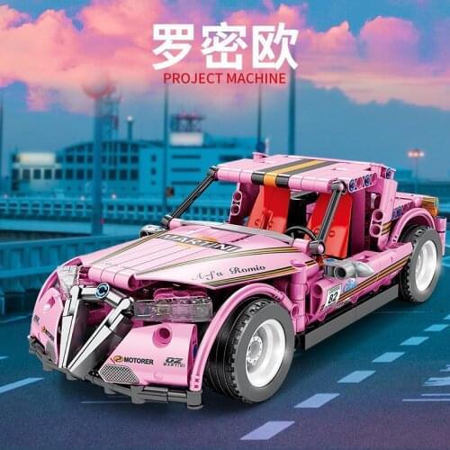 432pcs Kaizhi KY1028 Gao Bole Mechanical Engineer Series Romei Assembled Racing Building Block Gifts