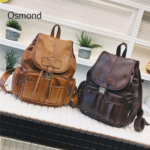 Aequeen Women's Black Backpacks